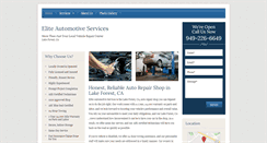 Desktop Screenshot of lakeforestautorepair.net